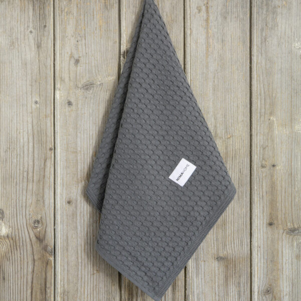 Nima Home Πετσέτα Κουζίνας 50×70 – Arida Midnight Gray Γκρι shopinhome shopinhome