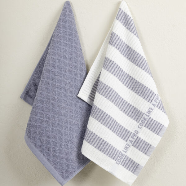 Nima Home Σετ Πετσέτες Κουζίνας (2 x 40×60) – Retro Μπεζ shopinhome shopinhome