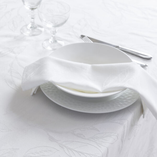 Nima Home Σετ Πετσέτες (4 x 42×42) – Florelia Off White Eκρού shopinhome shopinhome