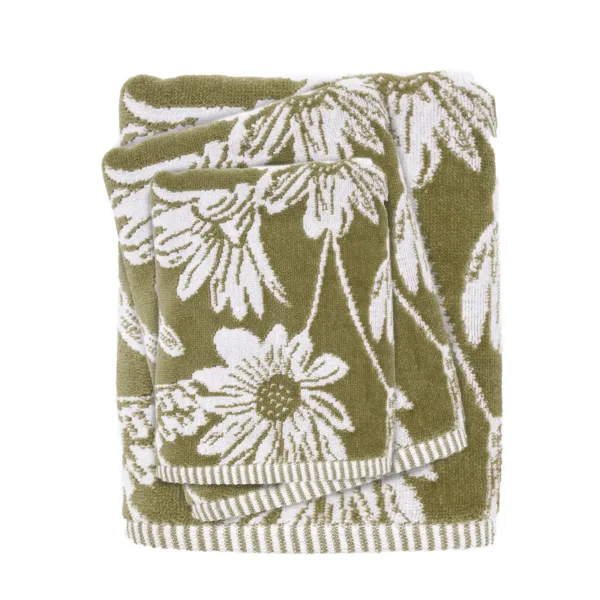 DAS HOME ΣΕΤ ΠΕΤΣΕΤΕΣ 3ΤΕΜΑΧΙΑ DAILY 0798 GREEN shopinhome shopinhome