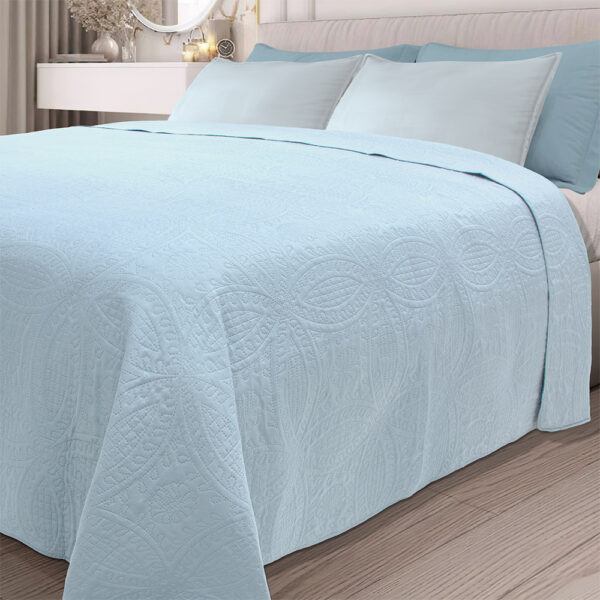 LINO ΚΟΥΒΕΡΛΙ LIGERO CIEL 220X240 shopinhome shopinhome