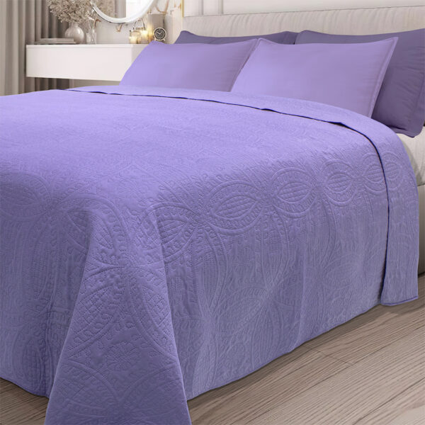 LINO ΚΟΥΒΕΡΛΙ LIGERO VIOLET 220X240 shopinhome shopinhome