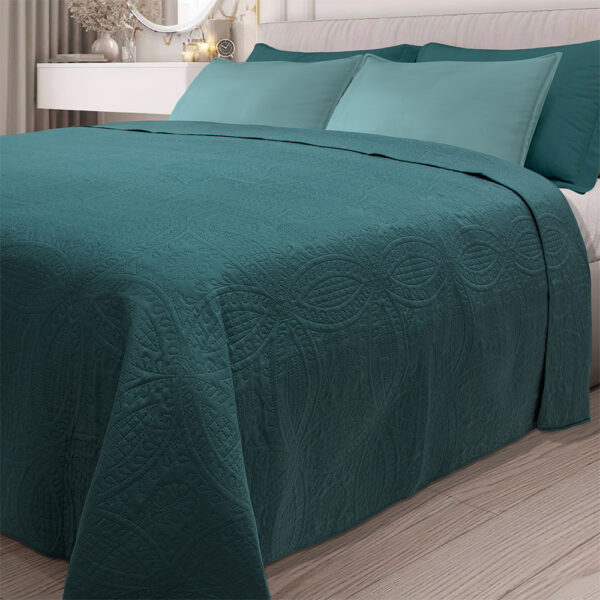 LINO ΚΟΥΒΕΡΛΙ LIGERO GREEN 220X240 shopinhome shopinhome