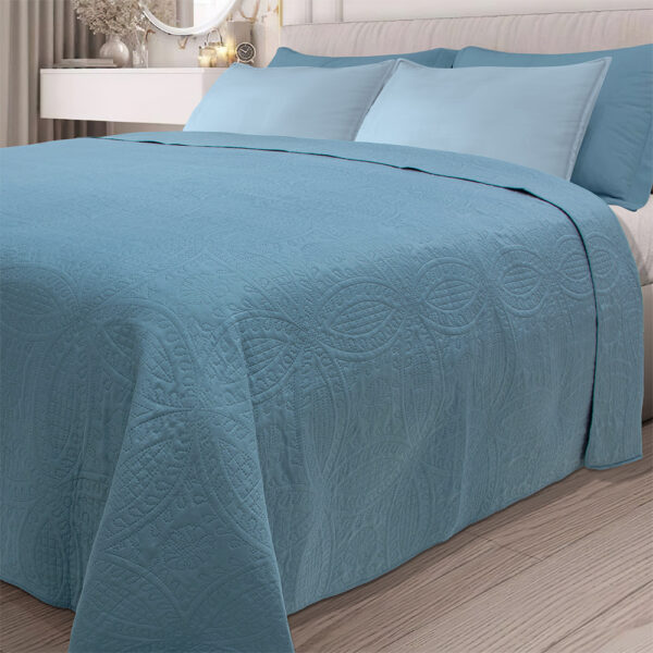 LINO ΚΟΥΒΕΡΛΙ LIGERO LPETROL 220X240 shopinhome shopinhome