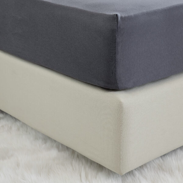 Nima Home Σεντόνι Γίγας με Λάστιχο – Tender Dark Gray Γκρι     180×200+40 shopinhome shopinhome