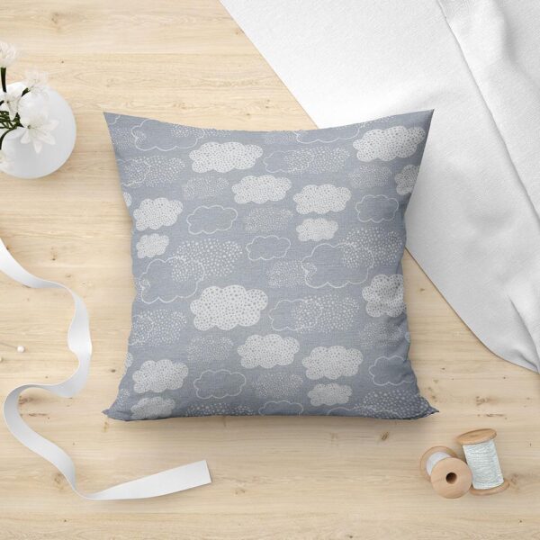 LINO ΜΑΞΙΛΑΡΟΘΗΚΗ MILO 801 GREY 45X45 Lino shopinhome