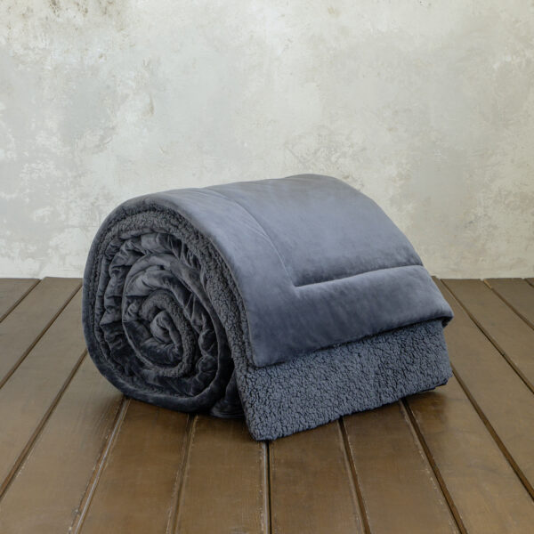 Nima Home Κουβέρτα/Πάπλωμα Γίγας 240×260 – Nuan Dark Gray Γκρι   240×260 shopinhome shopinhome
