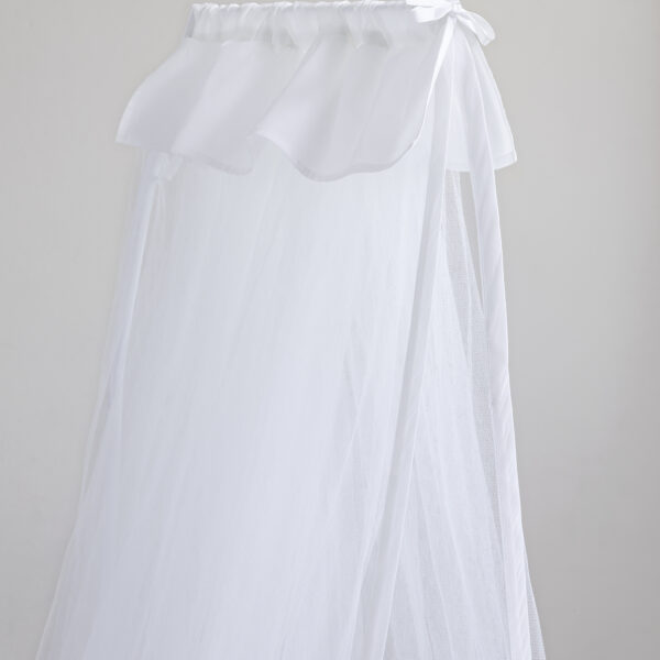 Nima Bebe Κουνουπιέρα – Nappy Snow White Λευκό shopinhome shopinhome