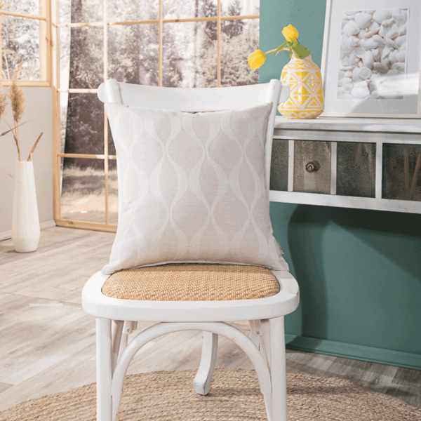 Μαξιλαροθήκη Vivero 01 – 45x45cm με γέμιση shopinhome shopinhome