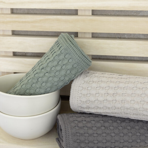 Nima Home Σετ Πετσέτες Κουζίνας (3 x 50×70) – Cena Μπορντώ, Γκρι, Ροζ shopinhome shopinhome