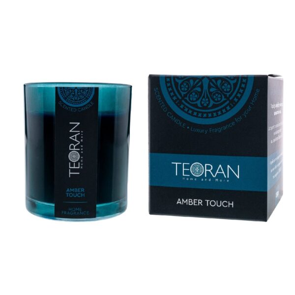 Αρωματικο κερί Amber Touch στρόγγυλο 200 γρ – Κυκλικό 200gr shopinhome shopinhome