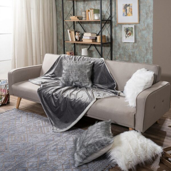 Ριχτάρι-Κουβέρτα Καναπέ Velour 11 – 130x160cm shopinhome shopinhome