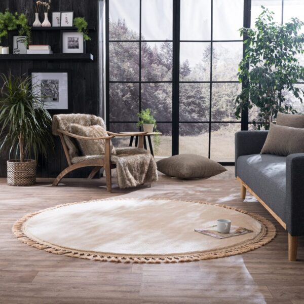 Χαλί Softy New 02 Ροτόντα – Ροτόντα Φ120 cm shopinhome shopinhome