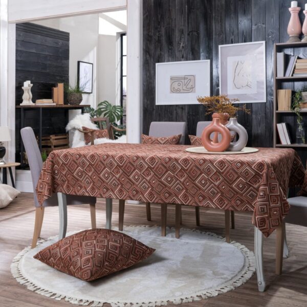 Τραπεζομάντηλο Santos 05 – 135x135cm shopinhome shopinhome