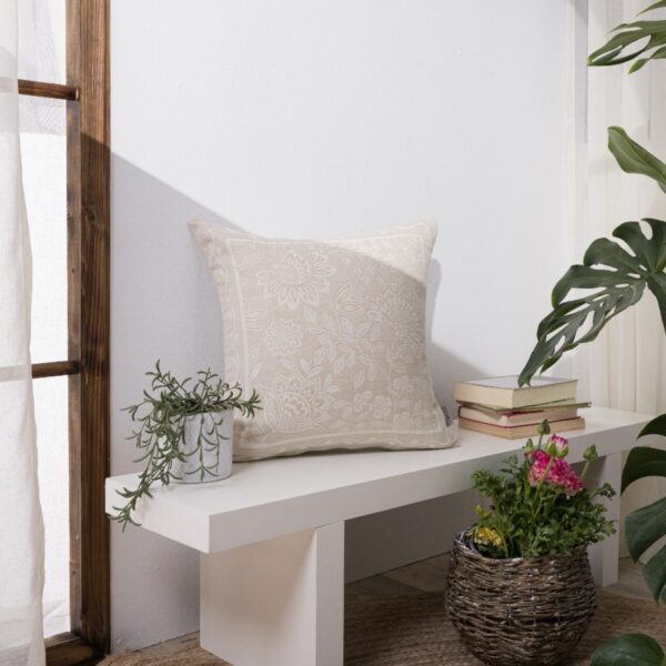 Μαξιλαροθήκη Peony 01 – 45x45cm με γέμιση shopinhome shopinhome