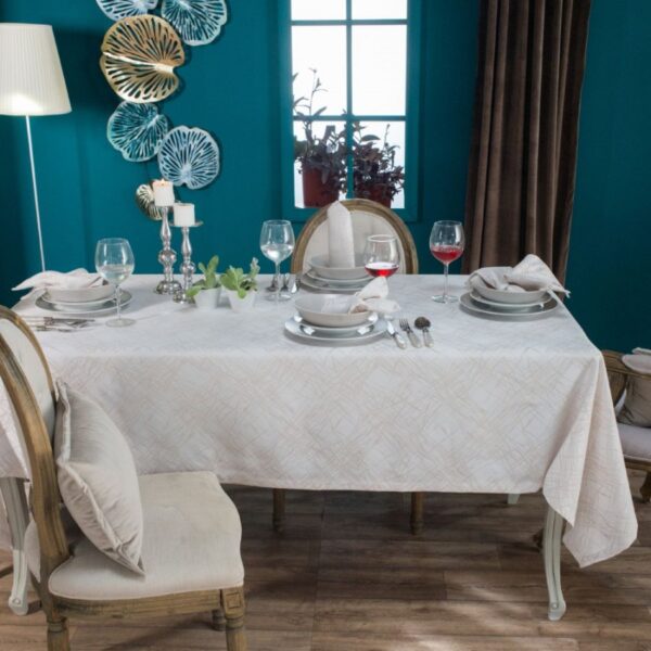 Τραπεζομάντηλο Dinan – 160x250cm + 12 πετσέτες shopinhome shopinhome