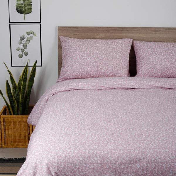 Παπλωματοθήκη Cotton Feelings 920 Pink Υπέρδιπλη (230×250) shopinhome shopinhome