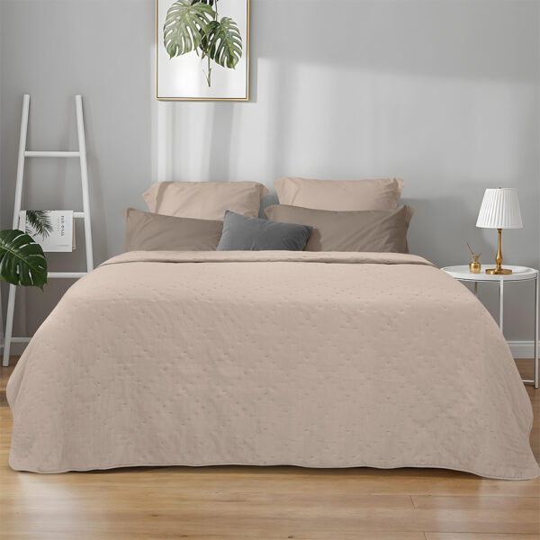 LINO ΚΟΥΒΕΡΛΙ LIPE PINK 160Χ220 Lino shopinhome