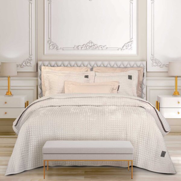 GREENWICH POLO CLUB ΚΟΥΒΕΡΤΟΡΙΟ KING CLASSIC 4429 IVORY shopinhome shopinhome