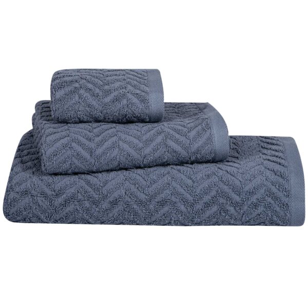 GREENWICH POLO CLUB ΣΕΤ ΠΕΤΣΕΤΕΣ 3 ΤΕΜΑΧΙΩΝ COZY 4097 DUSTY BLUE shopinhome shopinhome