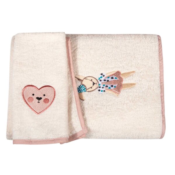 GREENWICH POLO CLUB ΣΕΤ ΠΕΤΣΕΤΕΣ ΒΑΒΥ ESSENTIAL 8859 PINK shopinhome shopinhome