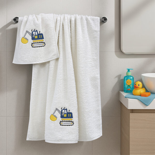 LINO ΣΕΤ ΠΕΤΣΕΤΕΣ TRATTORE WHITE 2ΤΜΧ Lino shopinhome