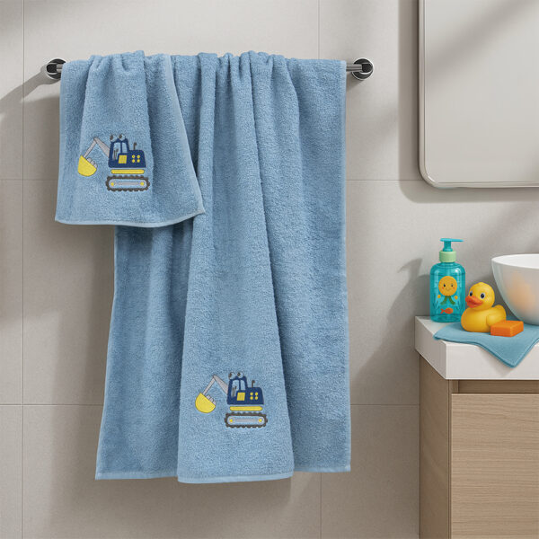 LINO ΣΕΤ ΠΕΤΣΕΤΕΣ TRATTORE BLUE 2ΤΜΧ Lino shopinhome