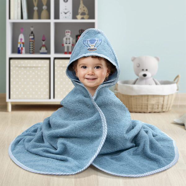 LINO ΚΑΠΑ PALONCINO BLUE 75X75 shopinhome shopinhome