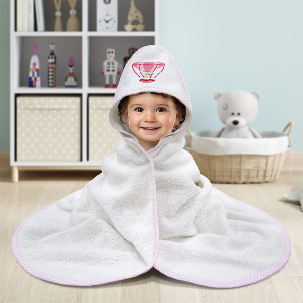 LINO ΚΑΠΑ PALONCINO WHITE/PINK 75X75 shopinhome shopinhome