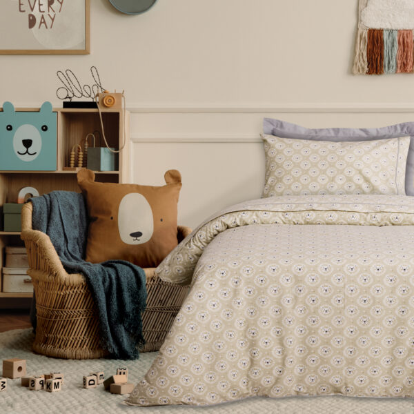 DAS KIDS ΣΕΤ ΣΕΝΤΟΝΙΑ ΜΟΝΑ 4979 TAUPE shopinhome shopinhome