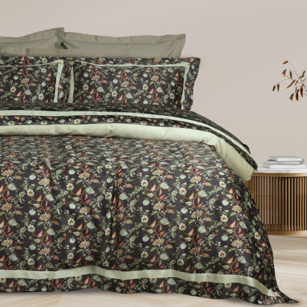 DAS HOME ΣΕΝΤΟΝΙΑ ΣΕΤ ΥΠΕΡΔΙΠΛΑ EXECUTIVE 1706 GREEN, GREY shopinhome shopinhome