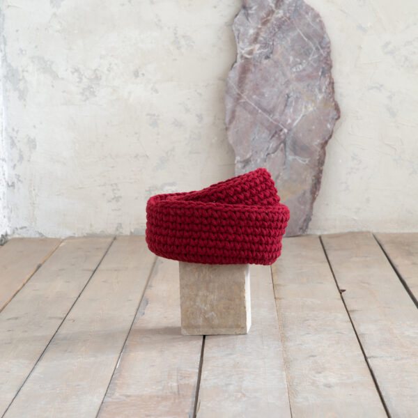 Nima Home Καλάθι 28×15 – Panier Red Κόκκινο Deco shopinhome