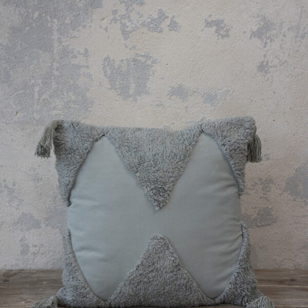 Nima Home Διακοσμητικό μαξιλάρι 45×45 – Amadeo Gray Γκρι shopinhome shopinhome