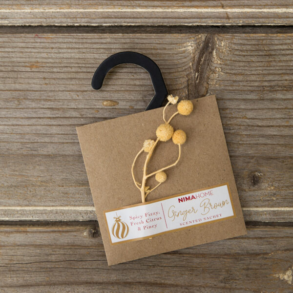 NIMA Home Αρωματικό Ντουλάπας 10gr – Ginger Brown Deco shopinhome
