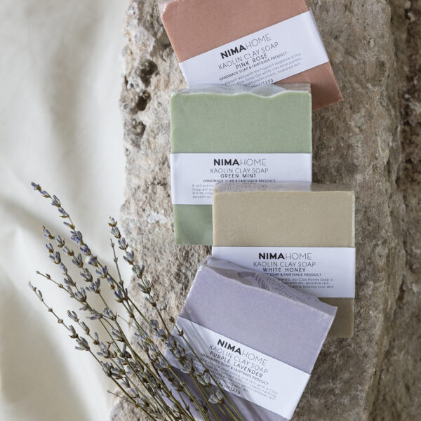 Nima Home Σαπούνι αργίλου 125g Kaolin – Green Mint shopinhome shopinhome