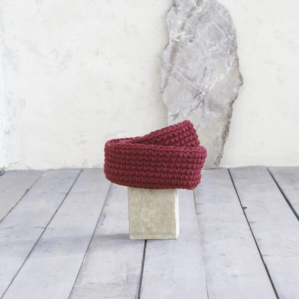 Nima Home Καλάθι 19×16 – Panier Red Κόκκινο Deco shopinhome