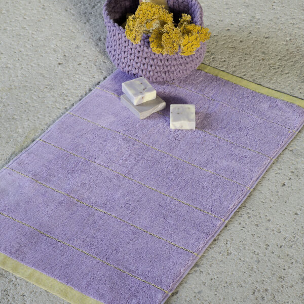 Nima Home Πατάκι Μπάνιου 50×80 Agua – Lavender Λιλά shopinhome shopinhome