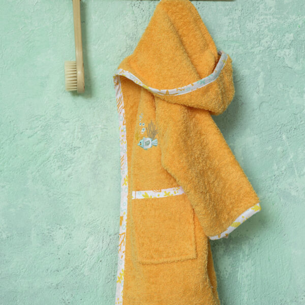 NIMA Bebe Μπουρνούζι – No 1/2 – Oceanis Πορτοκαλί shopinhome shopinhome