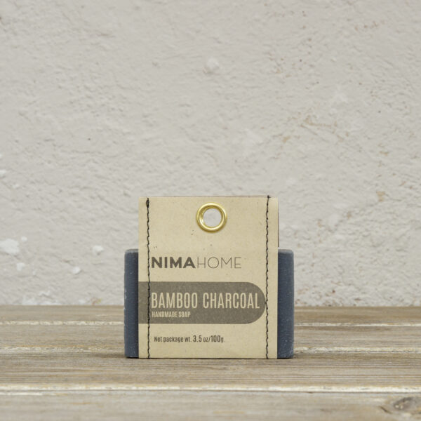 Nima Home Σαπούνι χειροποίητο 100g – Bamboo Charcoal shopinhome shopinhome