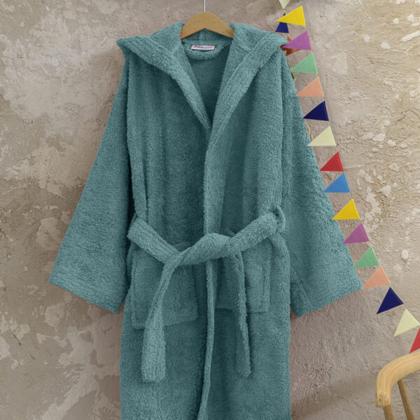 Nima Kids Μπουρνούζι Wizard – No 8 – Jungle Green Πράσινο shopinhome shopinhome