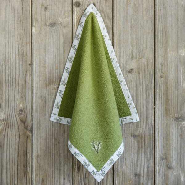 Nima Home Πετσέτα Κουζίνας 40×40 – Olea Πράσινο shopinhome shopinhome