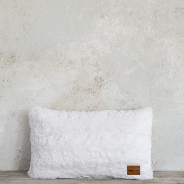 Nima Home Διακοσμητικό Μαξιλάρι 30×50 – Velure Cream Εκρού shopinhome shopinhome