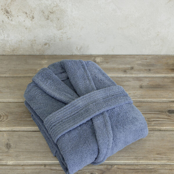 Nima Home Μπουρνούζι Asana – Extra/Extra Large – Smoke Blue Μπλε shopinhome shopinhome