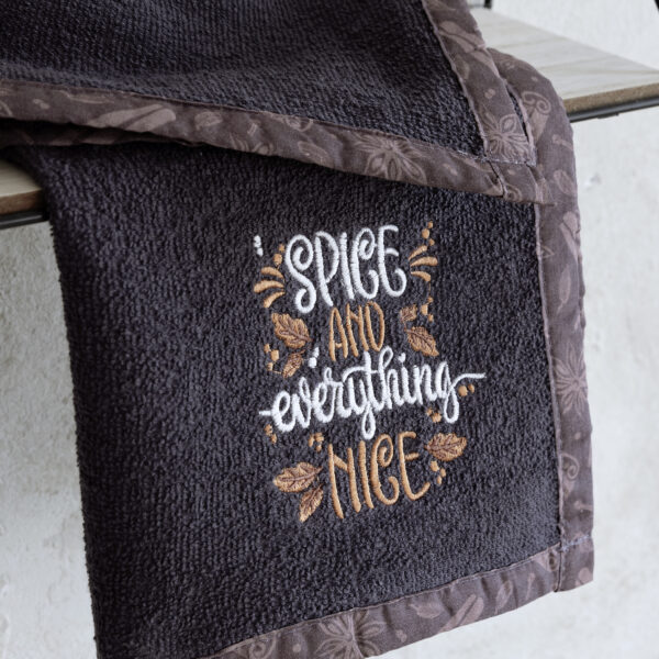 Nima Home Πετσέτα Κουζίνας 40×40 – Spice Καφέ ΝΙΜΑ shopinhome