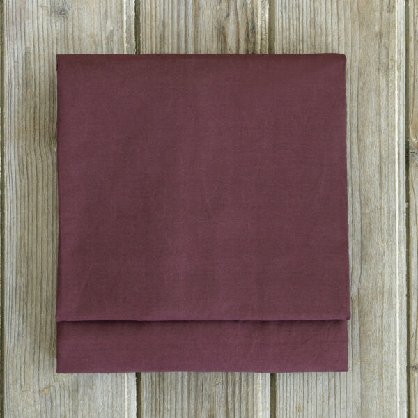 Nima Home Σεντόνι Ημίδιπλο Unicolors – Deep Bordeaux Μπορντώ   180×260 shopinhome shopinhome