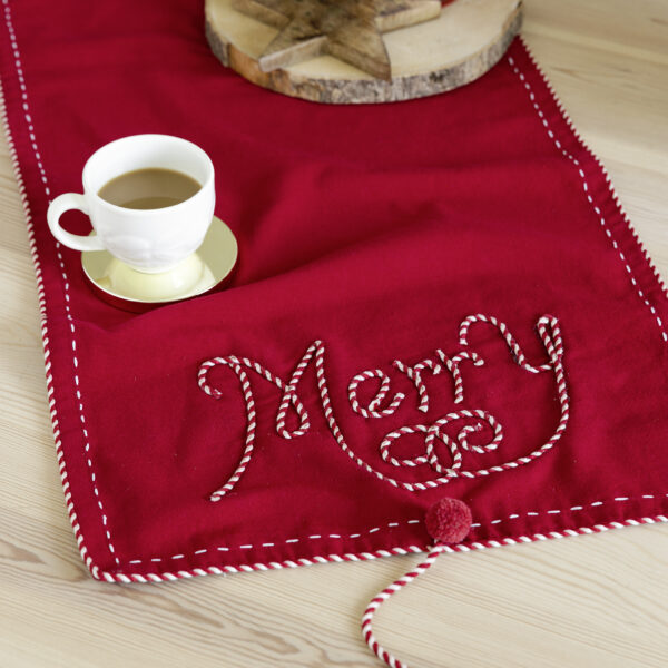 Nima Home Runner 40×160 – Merry Xmas Κόκκινο shopinhome shopinhome