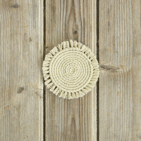 Nima Home Σετ Σουβέρ 4 x 10×10 – Florian Natural Μπεζ shopinhome shopinhome