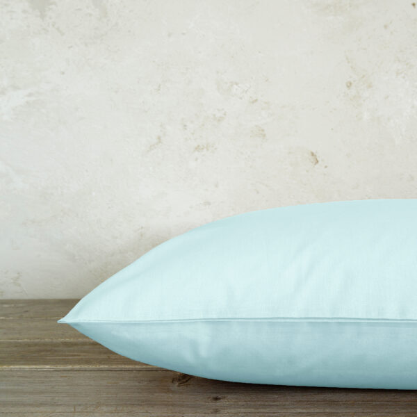 Nima Home Μαξιλαροθήκες Unicolors – Light Aqua Γαλάζιο shopinhome shopinhome