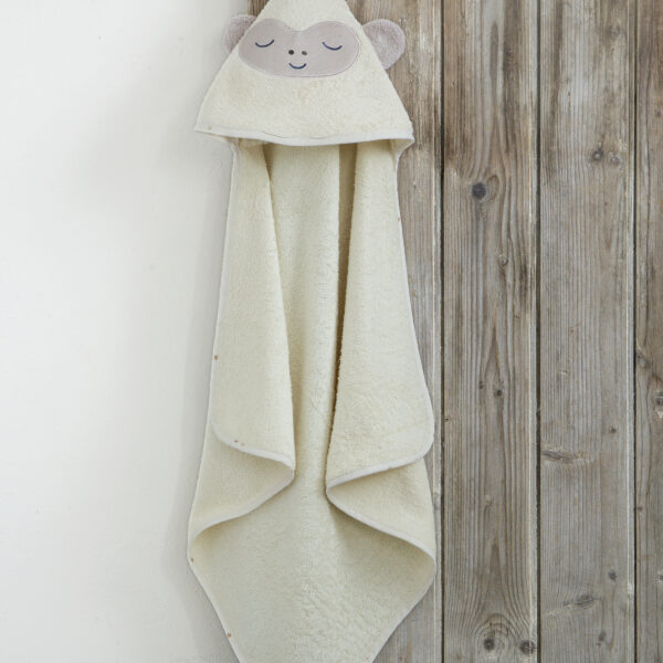 Nima Bebe Κάπα 75×75 – Zoo Party Μπεζ shopinhome shopinhome