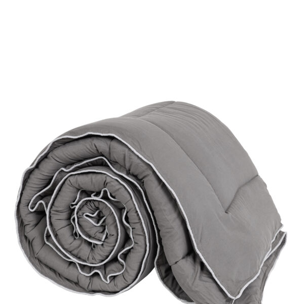 Nima Home Πάπλωμα Υπέρδιπλο 220×240 Abalone – Dark Gray Γκρι  o 220×240 BP25, ΝΙΜΑ shopinhome